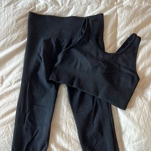 JoyLab ribbed workout set